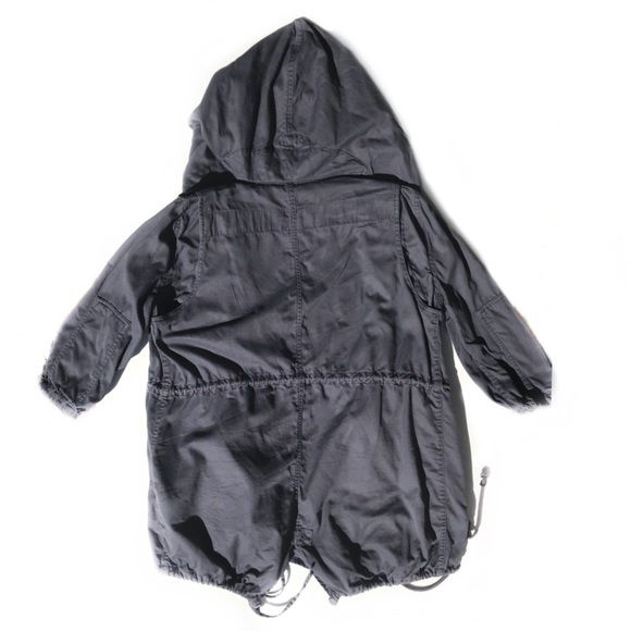 Twenty8Twelve Grey Hooded Parka - Picture 2 of 8
